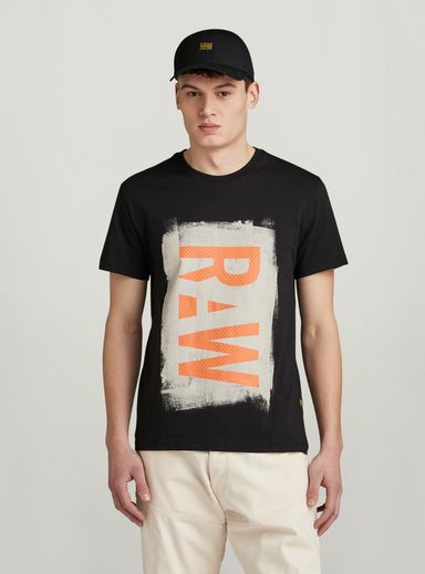 Painted RAW Graphic T-Shirt